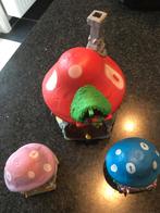 Smurfen Grote Paddenstoel Vintage Rood 40001 Schleich, Enlèvement ou Envoi