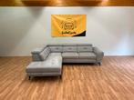 Fauteuil d'angle gris - SofaCycle - Nettoyé - Livraison, Enlèvement ou Envoi, Comme neuf