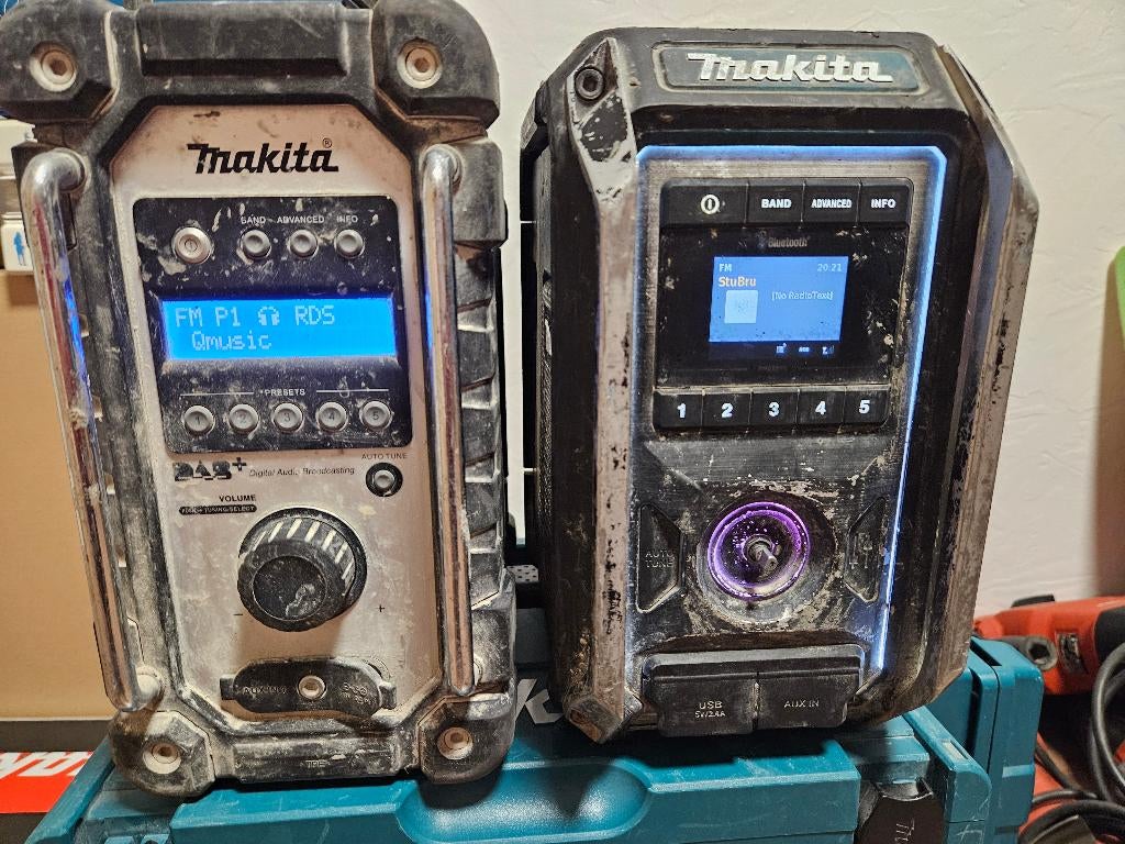 Makita Bouwradio's, Ophalen, Gebruikt, Bouwradio