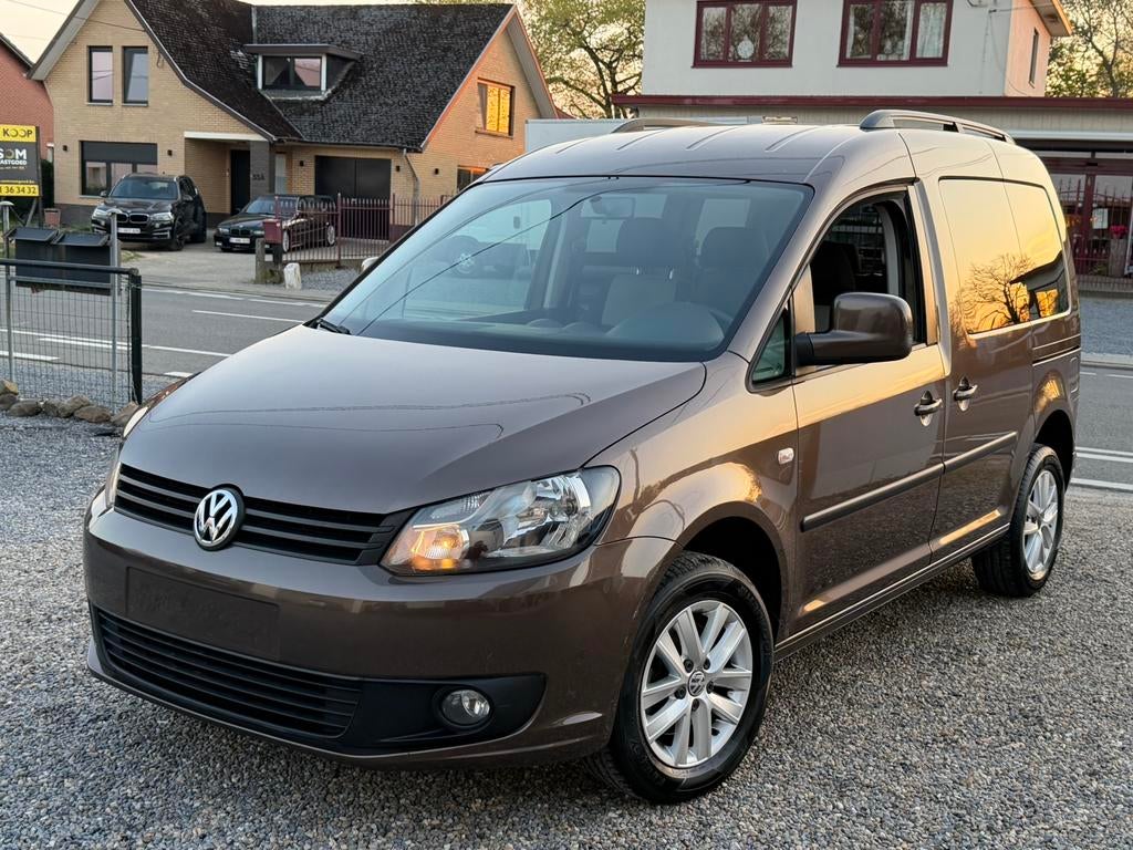 Volkswagen Caddy 1.6Cc 102Pk 2011 Airco 5zitplts, Auto's, Bluetooth, Euro 5, Monovolume, Caddy Combi
