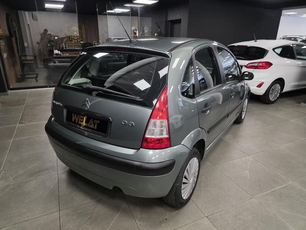 CITROEN C3 BENZINE/2007/TOP STAAT, Zwart, Bedrijf, 1200 cc, Groen