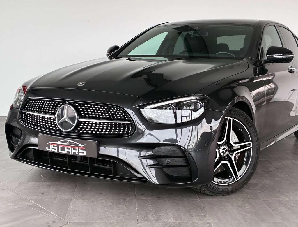Mercedes-Benz E-Class 200 d PACK AMG-1ERPRO-COCKPIT-CUIR-CAM, Cuir, Argent ou Gris, Achat, Noir