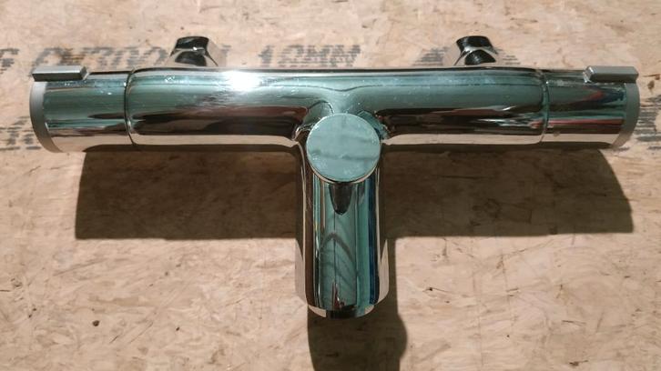 Mitigeur thermostatique bain et douche Livarno, Bricolage & Construction, Sanitaire, Comme neuf, Baignoire, Chrome, Enlèvement ou Envoi