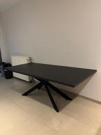 Eettafel, Huis en Inrichting, Tafels | Eettafels, Ophalen, 100 tot 150 cm, Eikenhout, 200 cm of meer