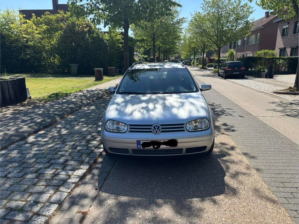 volkswagen golf 4 variant sdi, Autos, Argent ou Gris, Achat, 50 kW, Boîte manuelle