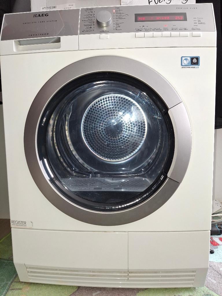 Droogkast AEG,A+  ,8kg, 6 à 8 kg, 85 à 90 cm, Classe énergétique A ou plus économe, Comme neuf