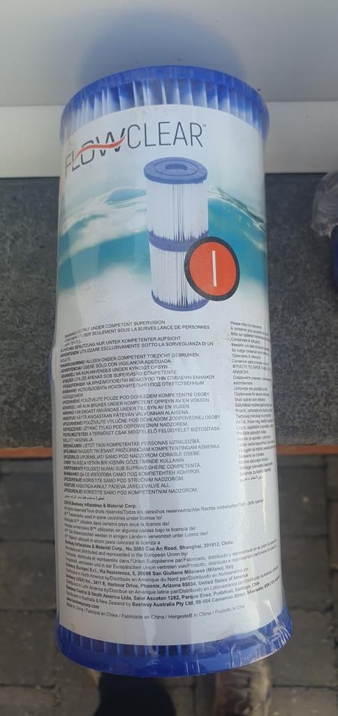 Cartouches filtre flowclear bestway, Jardin & Terrasse, Piscines, Enlèvement