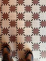 vloeren en schouwdelen, Doe-het-zelf en Bouw, Ophalen, Gebruikt, Steen of Klei, Vloerdelen of -planken