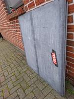 2x Massieve Leistenen platen (afkomstig uit biljarttafel), Ophalen