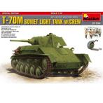 MINI ART 35194 T-70M soviet ligt tank w/CREW échelle 1/35, Neuf, Autres marques, Tank, Enlèvement ou Envoi