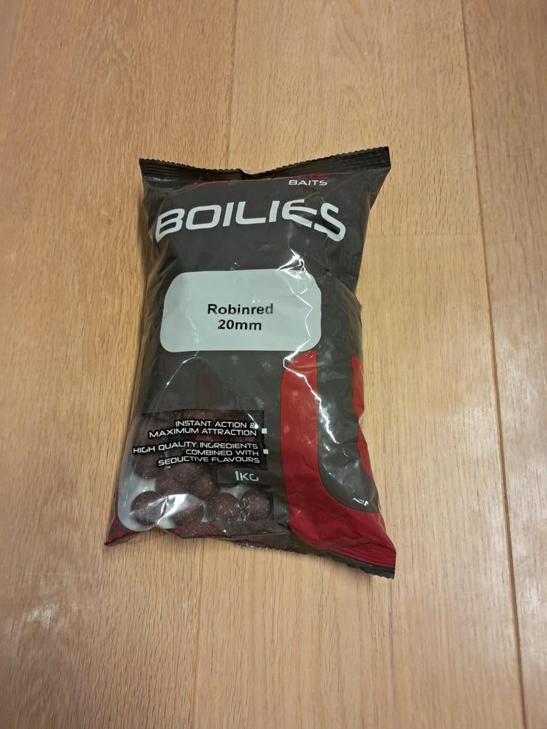 Boilies visgerief robinred 20mm, Ophalen of Verzenden