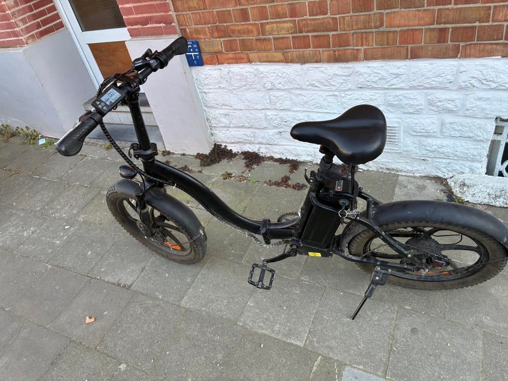 MINI OPVOUWBARE ELEKTRISCHE FIETS, Fietsen en Brommers, Elektrische fietsen, Gebruikt, Ophalen