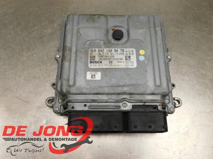 Ordinateur gestion moteur d'un Mercedes ML-Klasse, Autos : Pièces & Accessoires, Électronique & Câbles, Mercedes-Benz, Utilisé