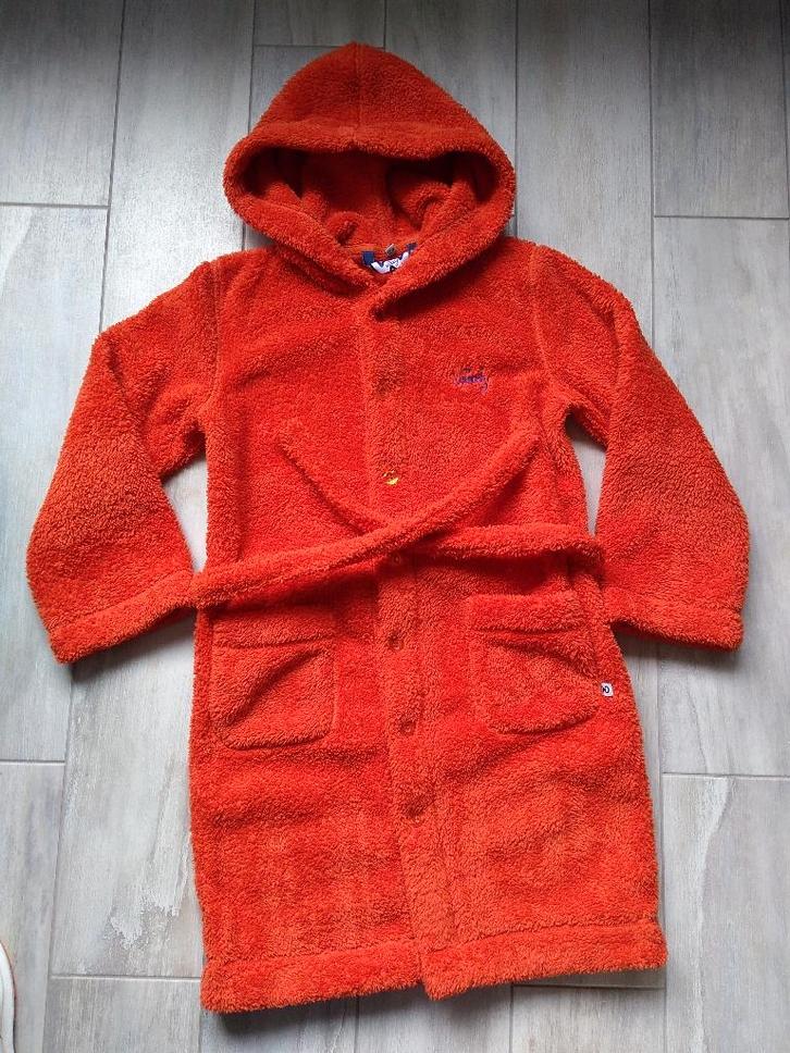 ★ M128 - Badjas Woody thema aap, Kinderen en Baby's, Kinderkleding | Maat 128, Zo goed als nieuw, Jongen, Nacht- of Onderkleding