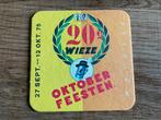 20e Wieze Oktoberfest 1975, Comme neuf, Autres marques, Sous-bock, Enlèvement ou Envoi