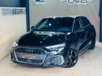 Audi A3 Sportback 35 TFSI * S LINE - S TRONIC - COCKPIT *, Auto's, Automaat, 4 cilinders, Zwart, Bedrijf