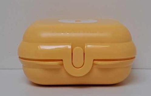 Tupperware™ « Snackbox - Big T » geel, Huis en Inrichting, Keuken | Tupperware, Nieuw, Bus of Trommel, Geel, Wit, Verzenden