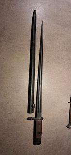 ABBL m1916 bajonet - WWI - Wereldoorlog 1 boyonet mét schede, Verzamelen, Militaria | Tweede Wereldoorlog, Ophalen