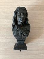 Kleine metalen buste Molière, Antiek en Kunst, Ophalen of Verzenden