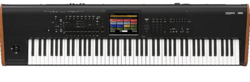 Korg Kronos 88, Muziek en Instrumenten, Synthesizers, Zo goed als nieuw, 88 toetsen, Korg, Met koffer of flightcase, Met midi-aansluiting