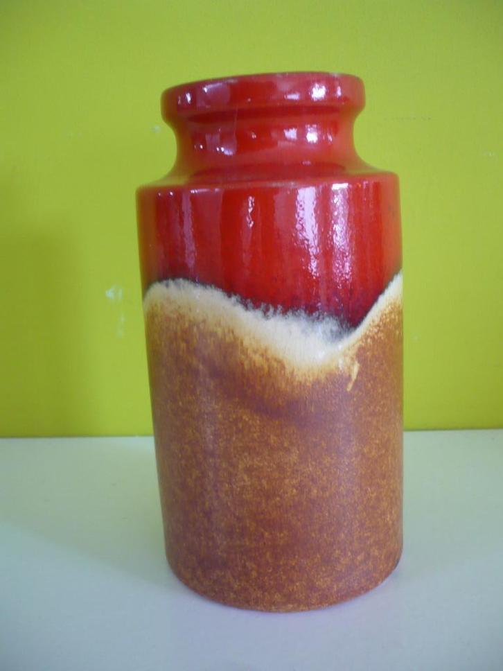 Knappe vintage vaas Scheurich West-Germany, Antiek en Kunst, Antiek | Vazen, Ophalen of Verzenden