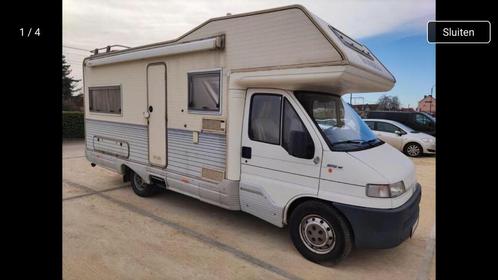 Camper Fiat Ducato 2.5tdi 8+1 zitplaatsen, Caravans en Kamperen, Mobilhomes, Particulier, meer dan 6, Fiat, Diesel, 6 tot 7 meter