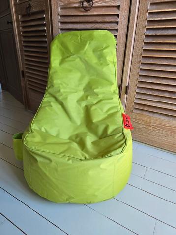 Pouf avec dossier et compartiment de rangement, Enlèvement, Comme neuf, Pouf