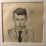 Jan Toorop  Potloodtekening  Uniek werk  Gesigneerd en Gedat, Ophalen