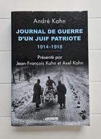 Oorlogsdagboek van een patriottische jood 1914-1918, Gelezen, André Kahn, Ophalen of Verzenden, Voor 1940