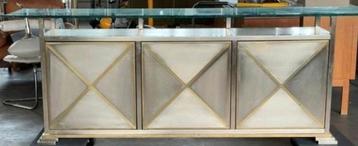 vintage sideboard, jaren 70, maison Jansen beschikbaar voor biedingen