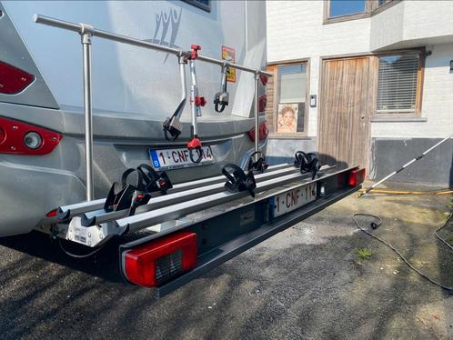 Te koop fietsendrager op chassis voor 3 fietsen, Auto diversen, Fietsendragers, Zo goed als nieuw, Ophalen