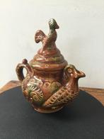 Céramique de Skopin : ancienne cafetière folk art, Enlèvement ou Envoi