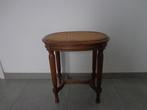 Tabouret ancien bois & cannage, Enlèvement, Utilisé, Bois