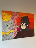 Disney schilderij Dumbo & Terk Love, Verzamelen, Disney, Nieuw, Ophalen