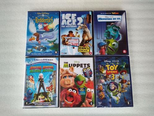 Nieuwe Disney en kinder dvd's (nieuw in verpakking), Cd's en Dvd's, Dvd's | Tekenfilms en Animatie, Nieuw in verpakking, Ophalen of Verzenden