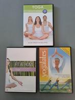 3x DVD Yoga, 6€ verzending nr afhaalpunt Mondial inbegrepen., Sport en Fitness, Yoga en Pilates, Zo goed als nieuw, Overig, Verzenden