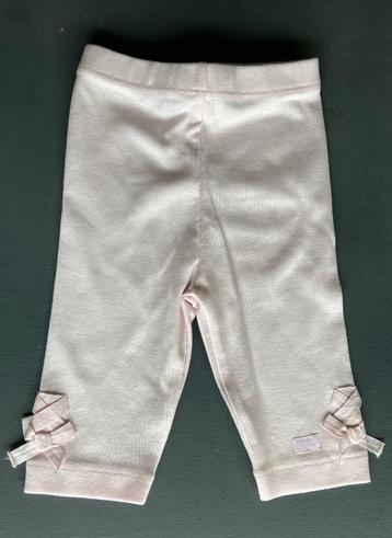 Baby meisjes"Lili Gaufrette" legging met strikje -6 mnd-nieu