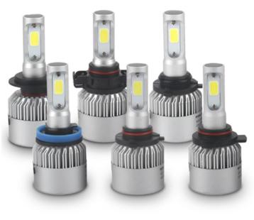 Ampoules FULL LED Phare H1, H3, H4, H7, H8, H11, Enlèvement, Neuf
