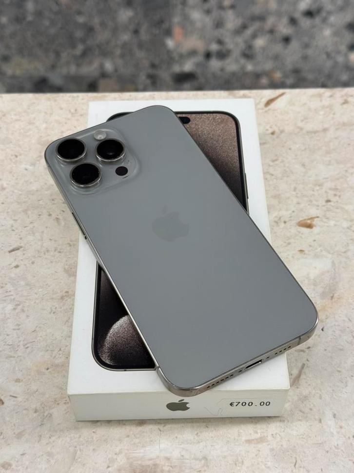 IPHONE 15 PRO MAX 256GB, Télécoms, Téléphonie mobile | Housses, Coques & Façades | Apple iPhone, Comme neuf, Enlèvement