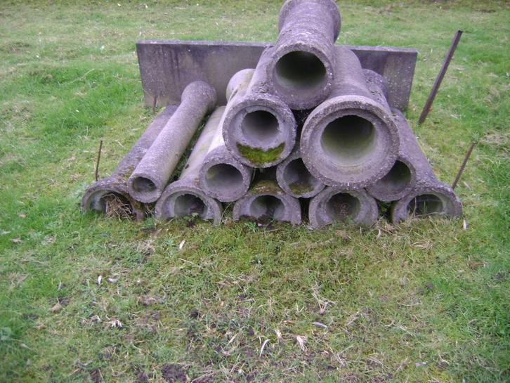 betonbuizen// gresbuizen (nieuw) diverse diameters, Doe-het-zelf en Bouw, Buizen en Afvoer, Nieuw, Overige materialen, Minder dan 2 meter