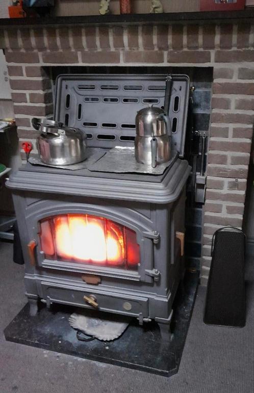 Efel allesbrander, Huis en Inrichting, Kachels, Gebruikt, Allesbrander, Ophalen