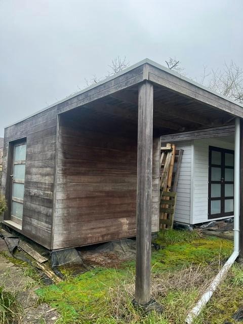 Maison de jardin DEMO en bois d'Iroko, Jardin & Terrasse, Abris de jardin, Comme neuf, Abri de jardin, Bois, 500 cm ou plus, 200 à 400 cm