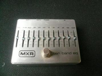 MXR Equaliseur graphique10 bandes + ALIM beschikbaar voor biedingen