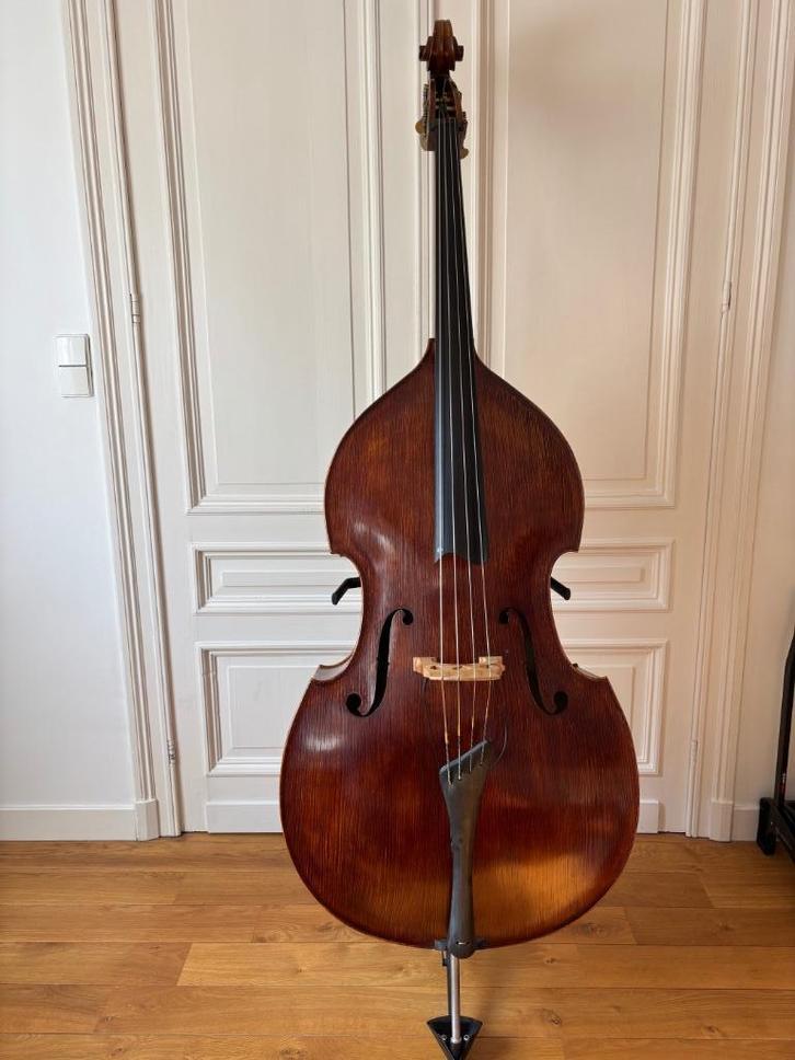 Prachtige 3/4 Duitse Contrabas uit 2019 - Heiner Windelband, Muziek en Instrumenten, Strijkinstrumenten | Contrabassen, Nieuw