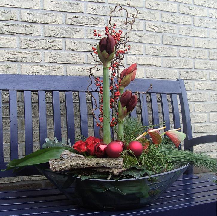 Div. luxe massief glazen schalen voor o.a. Kerst, Divers, Noël