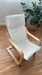 Kinderstoel Poang Ikea Wit, Huis en Inrichting, Ophalen, Minder dan 50 cm, Gebruikt, Minder dan 75 cm