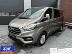 Ford Transit Custom 2.0 TDCI L2H1 170PK/2X SCHUIFDEUR/NAVI, Auto's, Voorwielaandrijving, Stof, Zwart, 4 cilinders