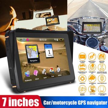 7 inch Motorcycle Waterproof GPS Navigatie IGO Europa Map, Neuf, Info@drktech.be, Enlèvement ou Envoi, Oosterwennel 35 Genk