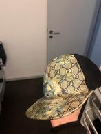 Casquette Gucci fleur bleu état 9/10 taille M58, Zo goed als nieuw