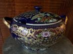Kobaltblauwe (20e-eeuw porselein) Al-Tavous /China Terrine, Antiek en Kunst, Antiek | Servies los, Ophalen of Verzenden